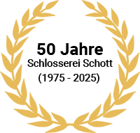 50 Jahre Schlosserei Schott 50 Jahre Schlosserei Schott